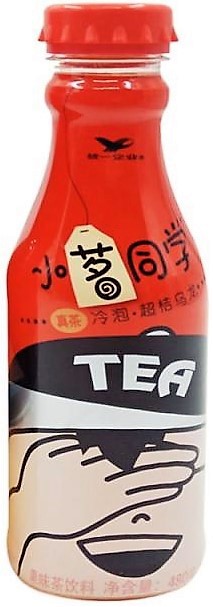 统一 小茗同学【超桔乌龙茶】(红色) 480ml